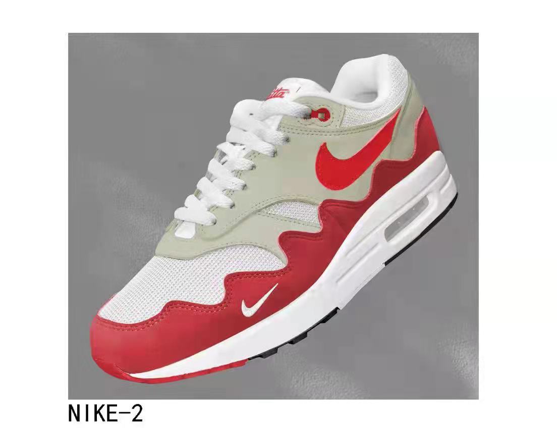 New 2021 Nike Air Max 87 White Grey Red